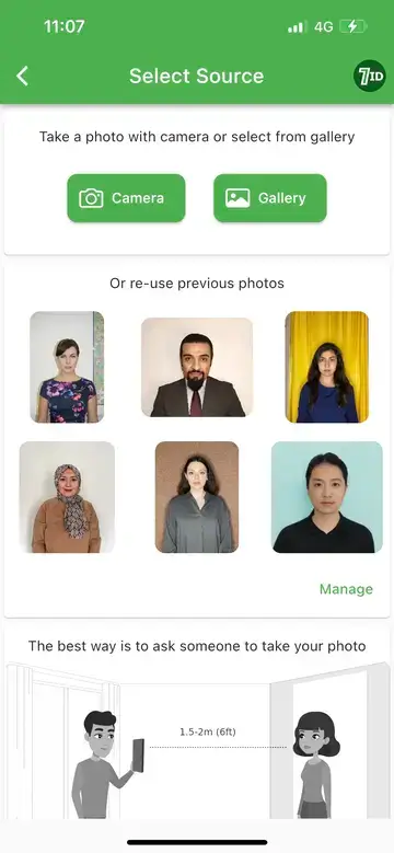 7ID: India Passport Photo Maker