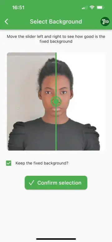 7ID অ্যাপ: পাসপোর্ট ফটো ব্যাকগ্রাউন্ড রিমুভার