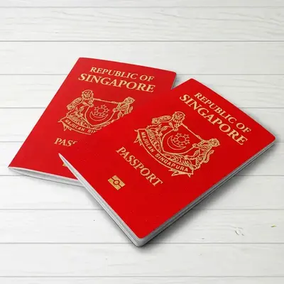 Aplicativo de foto para passaporte de Cingapura: solicitação de passaporte ICA